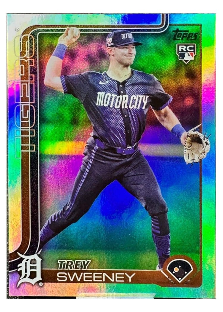 2025 Topps Base Set Trey Sweeney #67 card