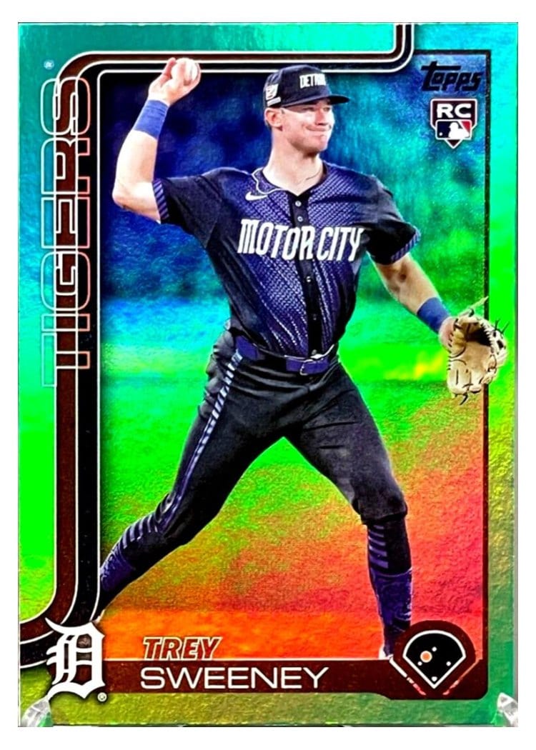 2025 Topps Base Set Trey Sweeney #67 card