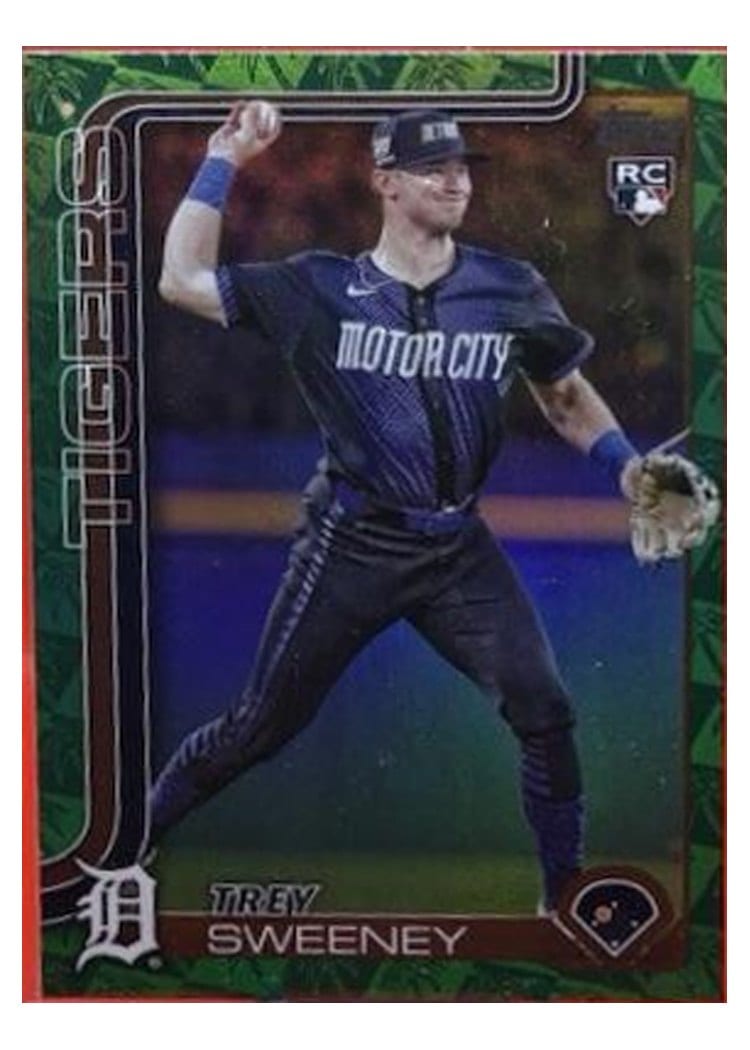 2025 Topps Base Set Trey Sweeney #67 card