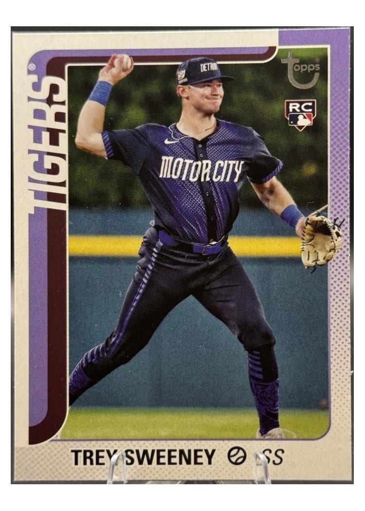 2025 Topps Base Set Trey Sweeney #67 card