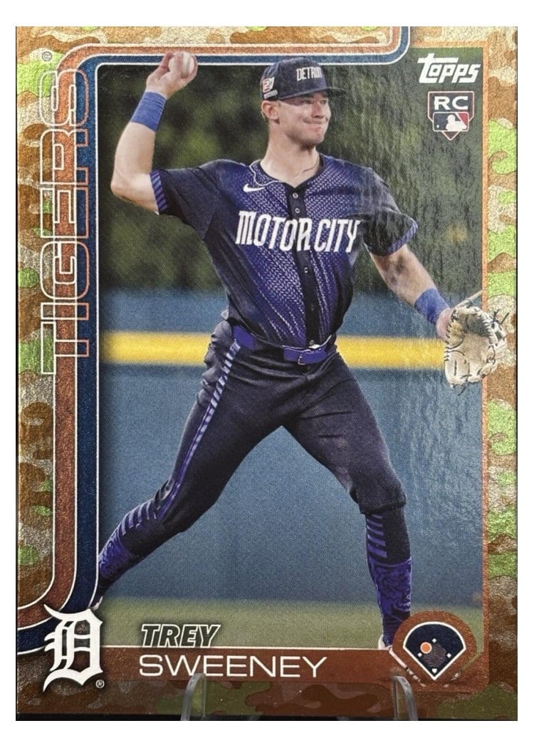 2025 Topps Base Set Trey Sweeney #67 card