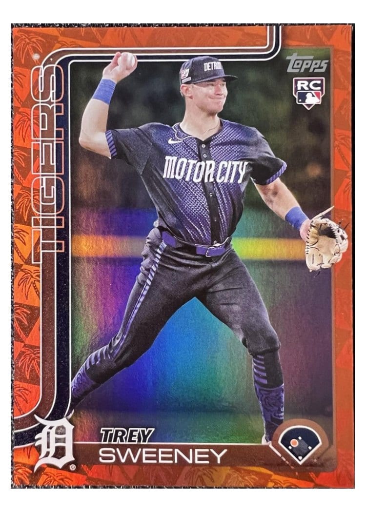 2025 Topps Base Set Trey Sweeney #67 card