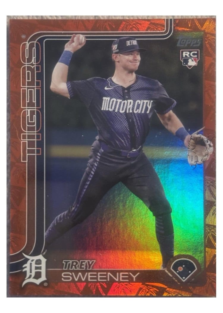 2025 Topps Base Set Trey Sweeney #67 card