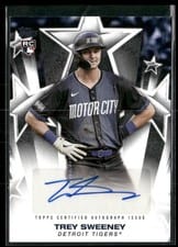 2025 Topps Baseball Stars Autographs Trey Sweeney #BSA-TRE