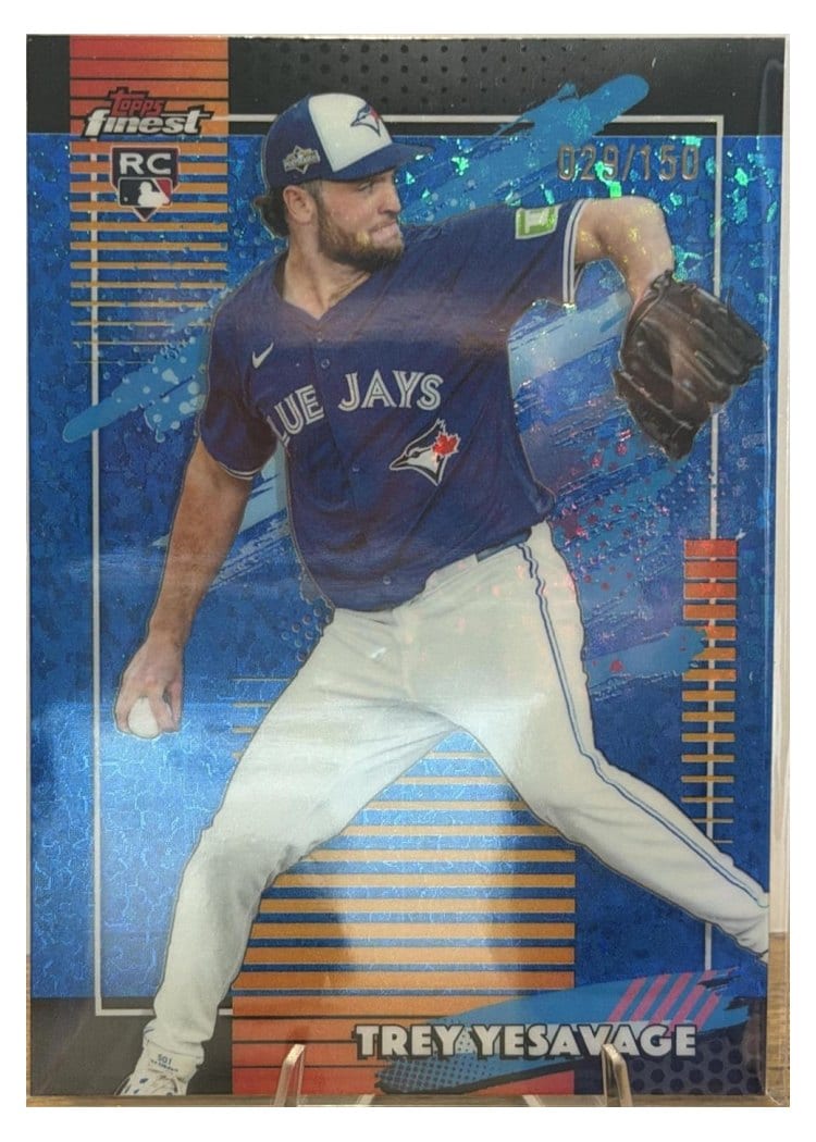 2026 Topps Finest Trey Yesavage #136 card