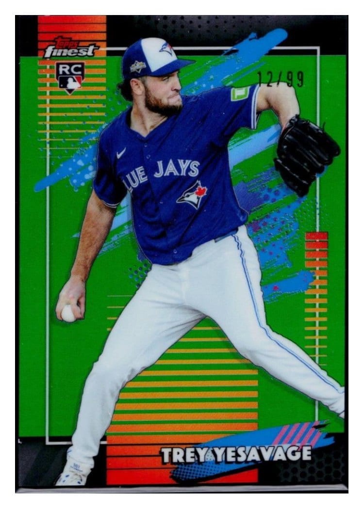 2026 Topps Finest Trey Yesavage #136 card