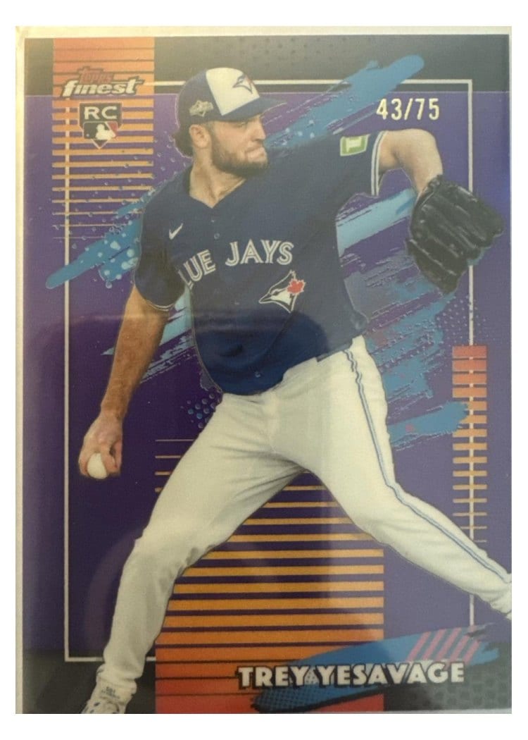 2026 Topps Finest Trey Yesavage #136 card