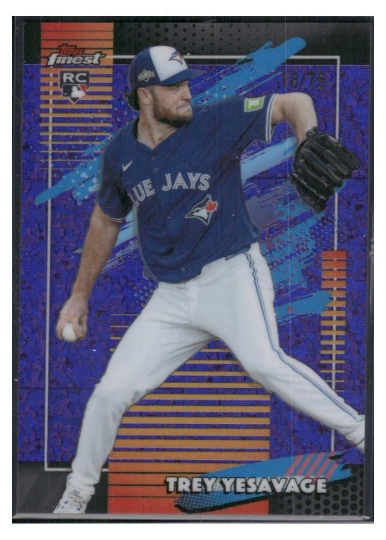 2026 Topps Finest Trey Yesavage #136 card