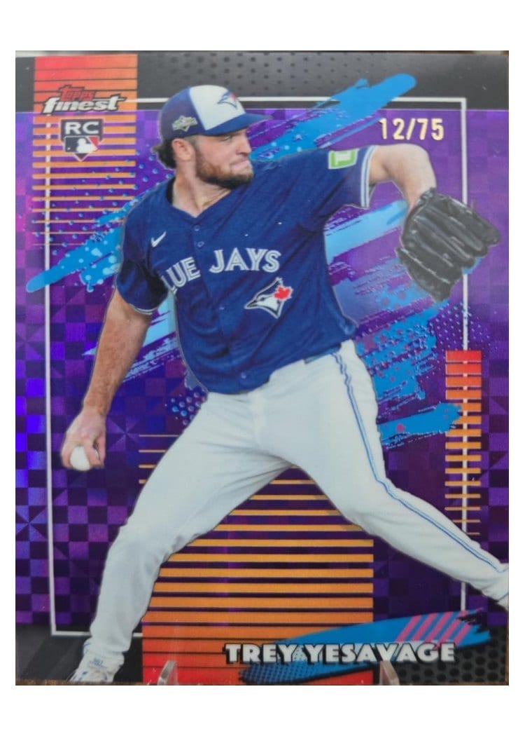2026 Topps Finest Trey Yesavage #136 card