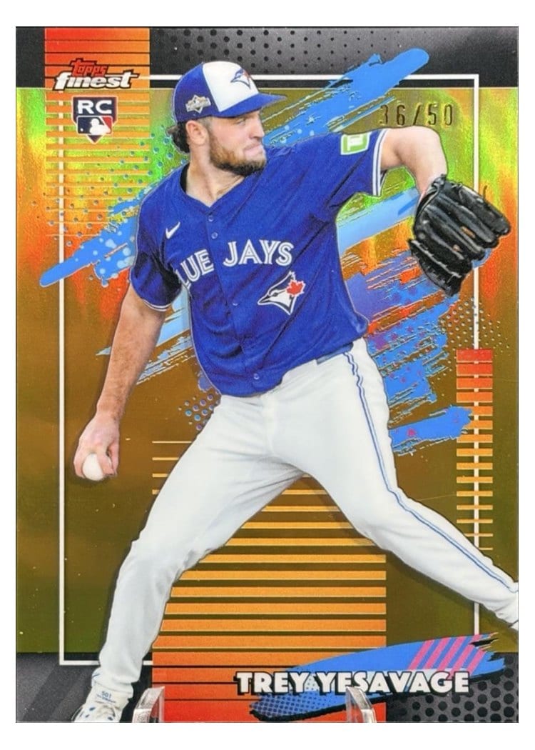 2026 Topps Finest Trey Yesavage #136 card