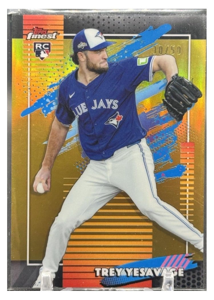 2026 Topps Finest Trey Yesavage #136 card