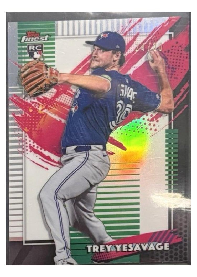 2026 Topps Finest Trey Yesavage #136 card