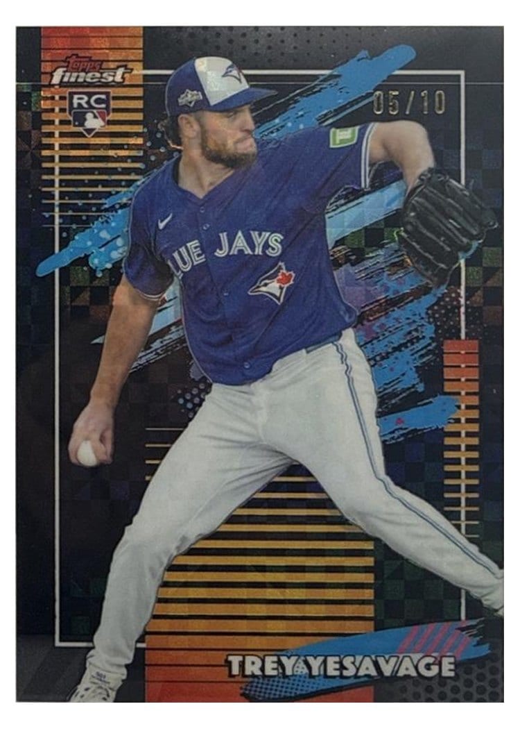 2026 Topps Finest Trey Yesavage #136 card