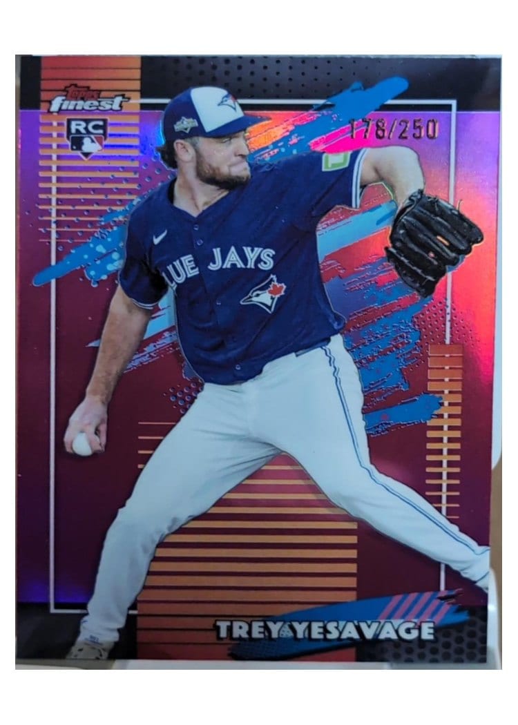 2026 Topps Finest Trey Yesavage #136 card
