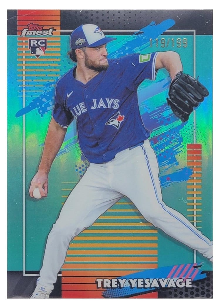 2026 Topps Finest Trey Yesavage #136 card