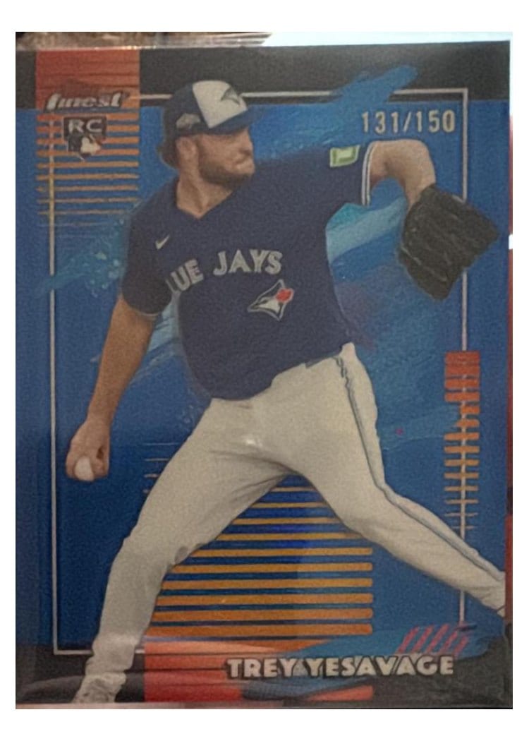 2026 Topps Finest Trey Yesavage #136 card