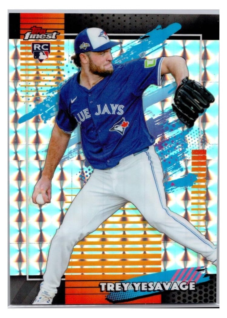 2026 Topps Finest Trey Yesavage #136 card