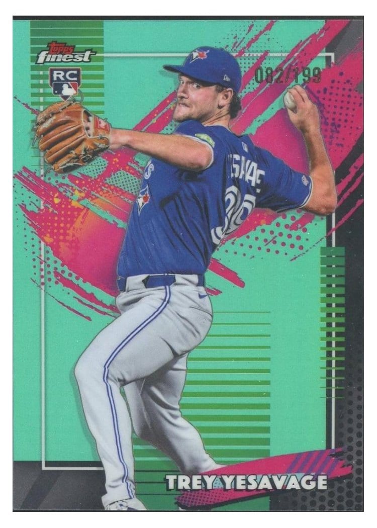 2026 Topps Finest Trey Yesavage #266 card