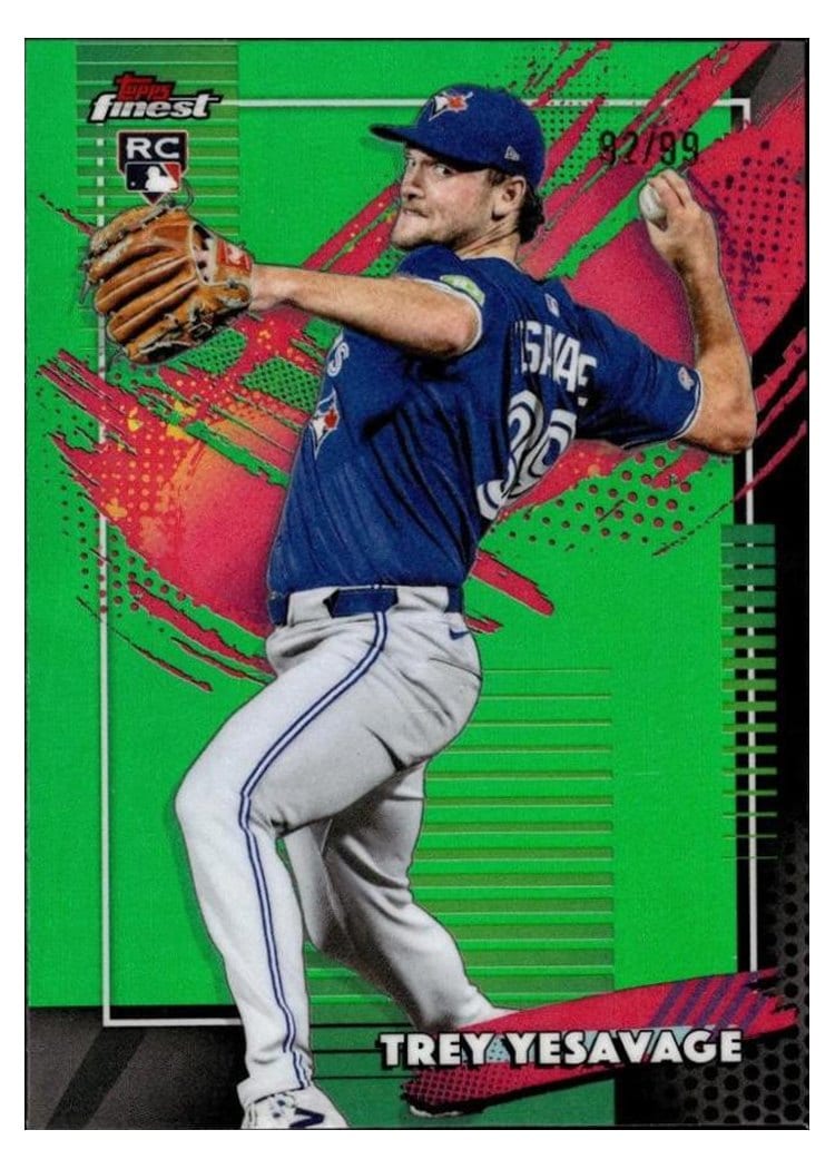 2026 Topps Finest Trey Yesavage #266 card