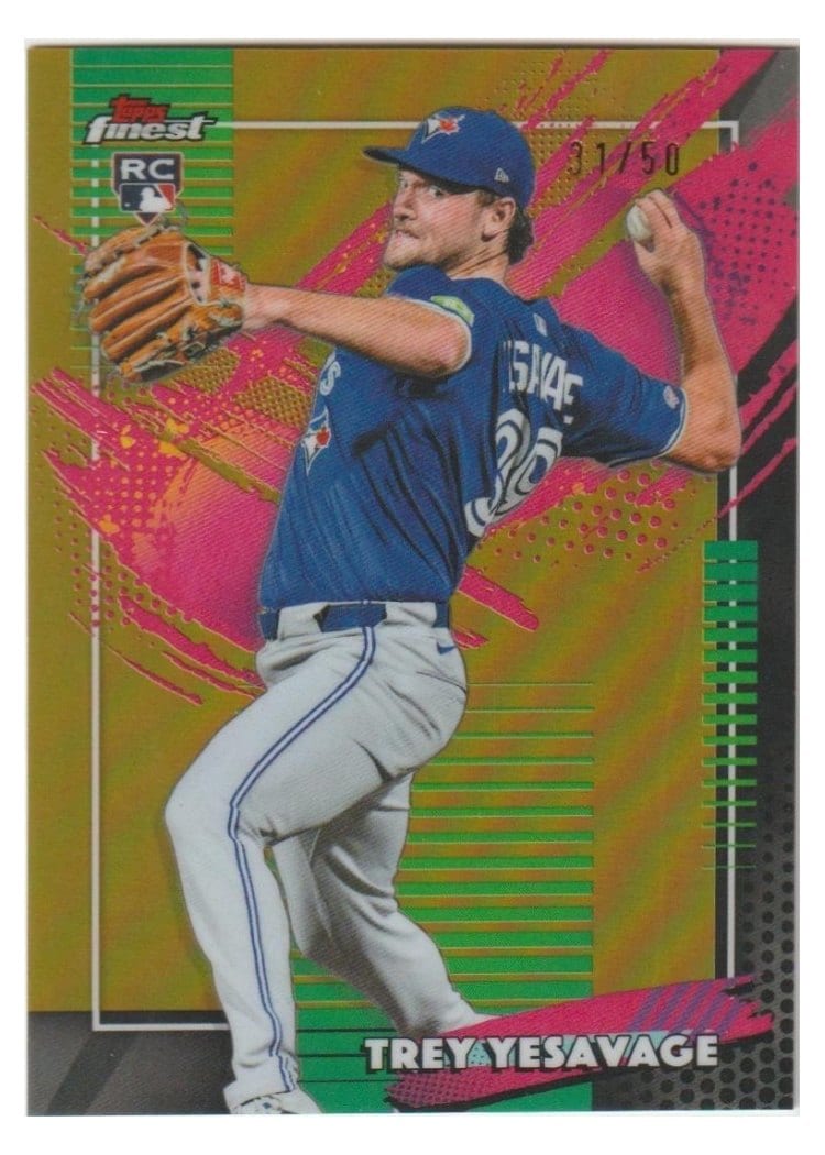 2026 Topps Finest Trey Yesavage #266 card