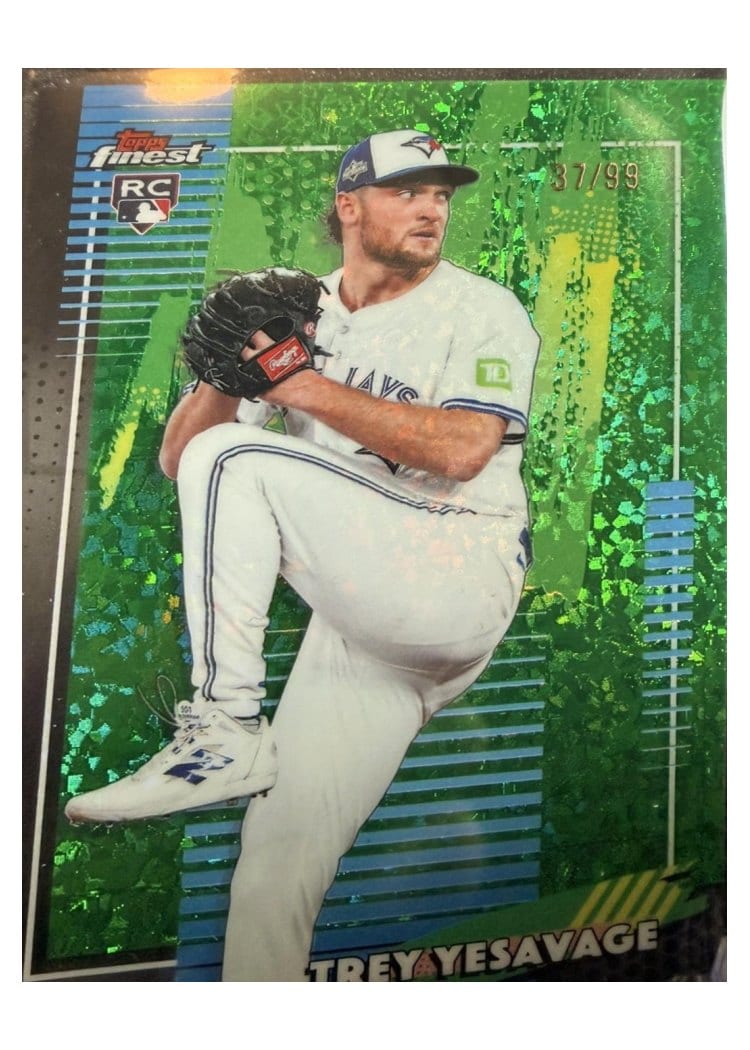 2026 Topps Finest Trey Yesavage #96 card