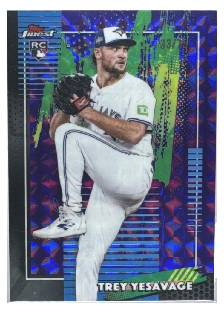 2026 Topps Finest Trey Yesavage #96 card
