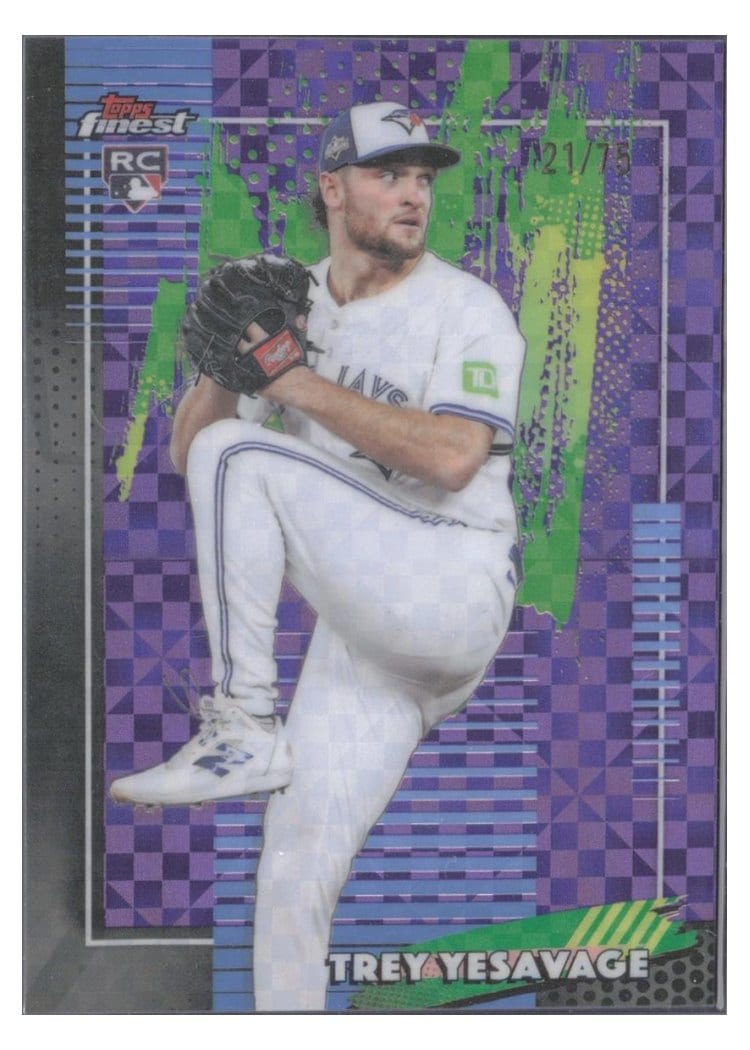 2026 Topps Finest Trey Yesavage #96 card