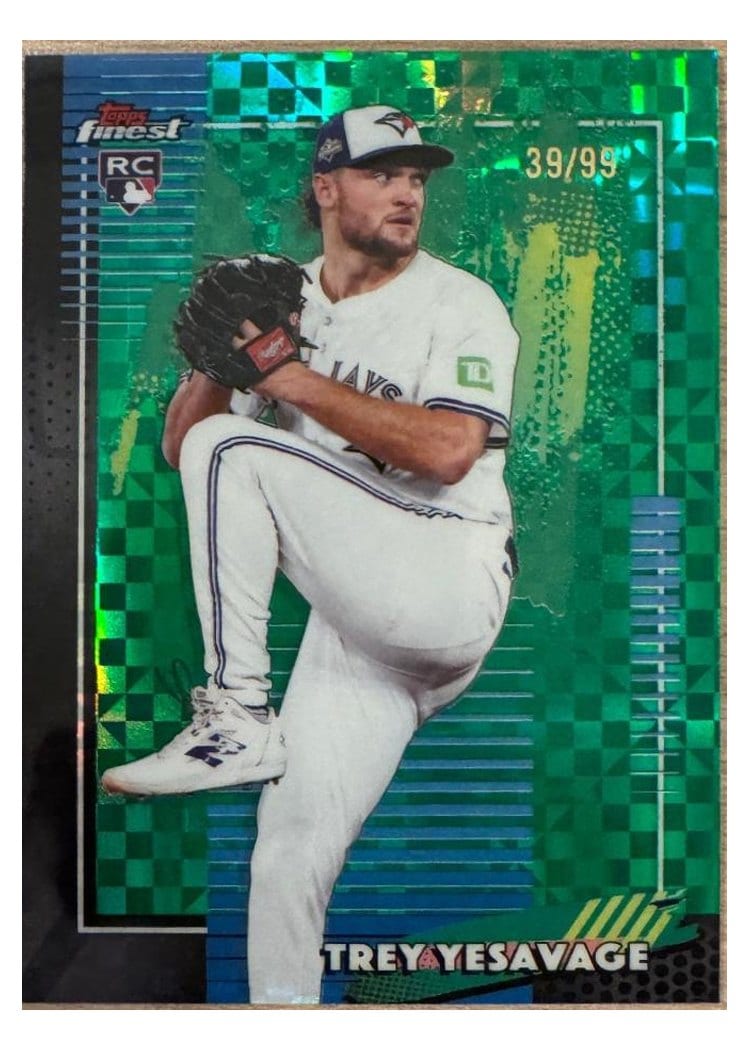 2026 Topps Finest Trey Yesavage #96 card
