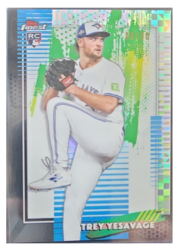 2026 Topps Finest Trey Yesavage #96 card