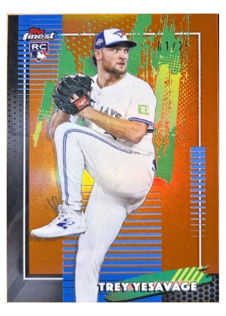 2026 Topps Finest Trey Yesavage #96 card