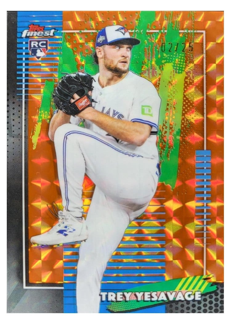 2026 Topps Finest Trey Yesavage #96 card