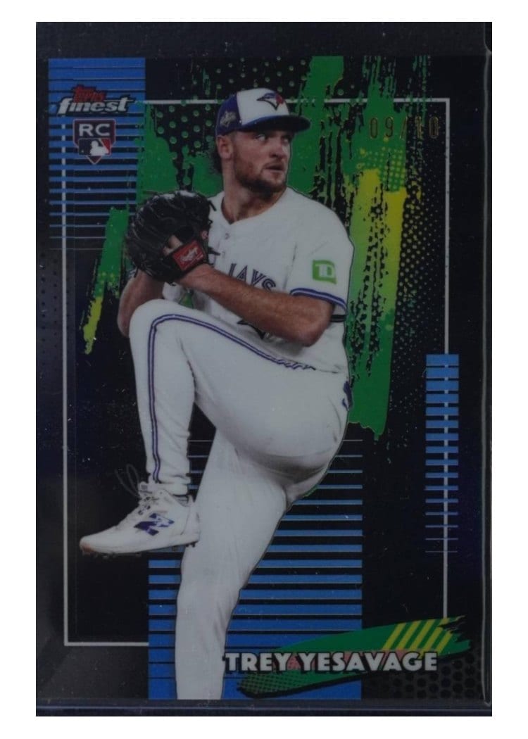 2026 Topps Finest Trey Yesavage #96 card