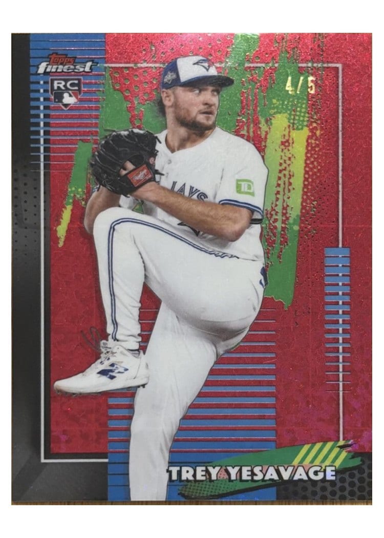 2026 Topps Finest Trey Yesavage #96 card