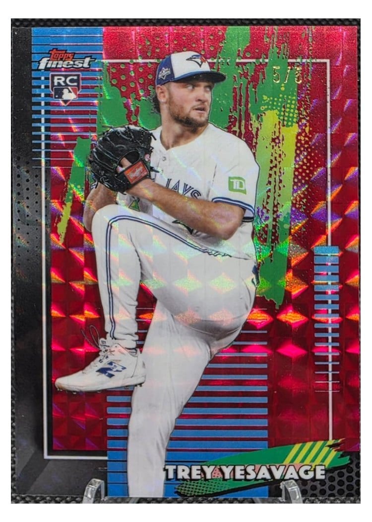 2026 Topps Finest Trey Yesavage #96 card