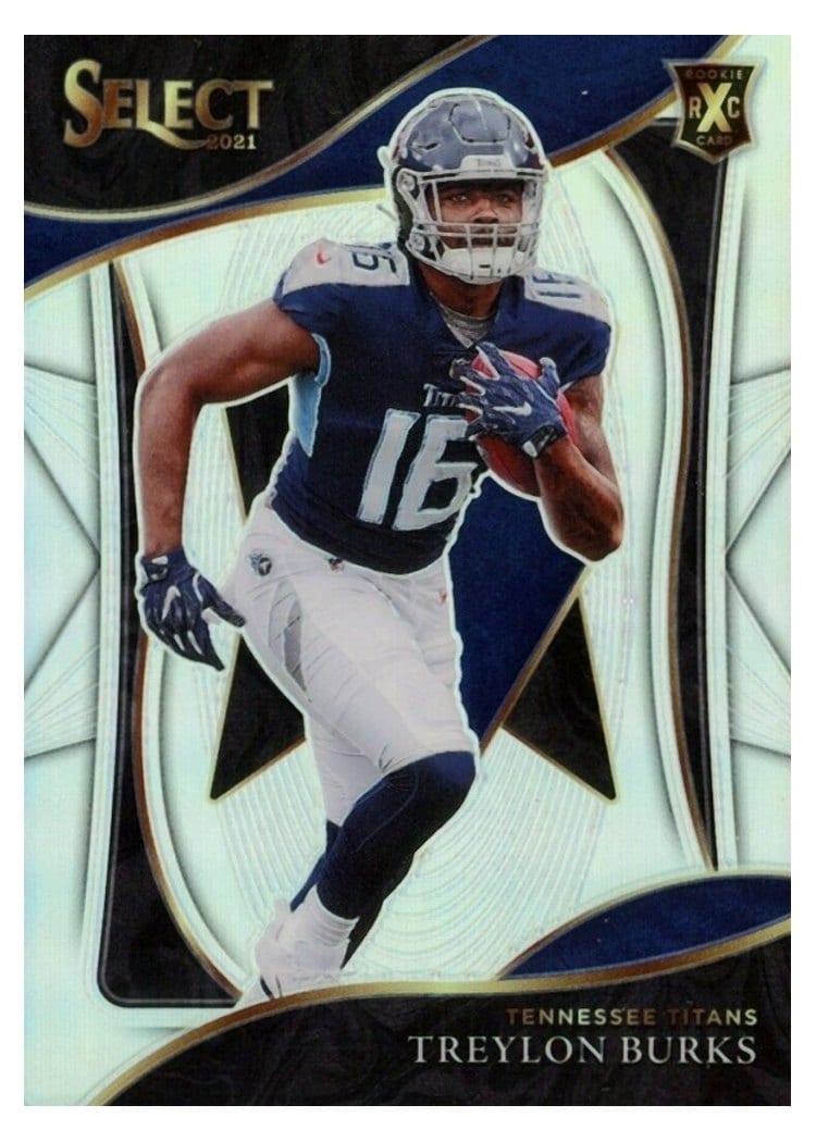 2021 Panini Select Base Set Treylon Burks #416 card