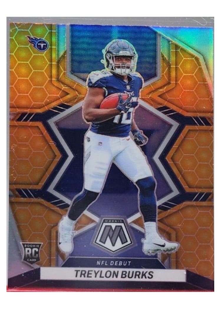 2022 Panini Mosaic Base Set Treylon Burks Honeycomb #279 card