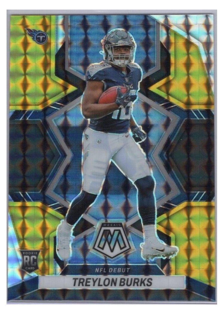 2022 Panini Mosaic Base Set Treylon Burks #279 card