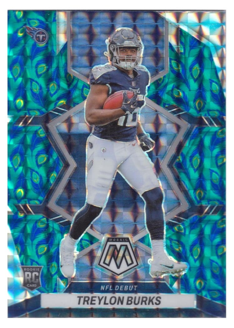 2022 Panini Mosaic Base Set Treylon Burks #279 card
