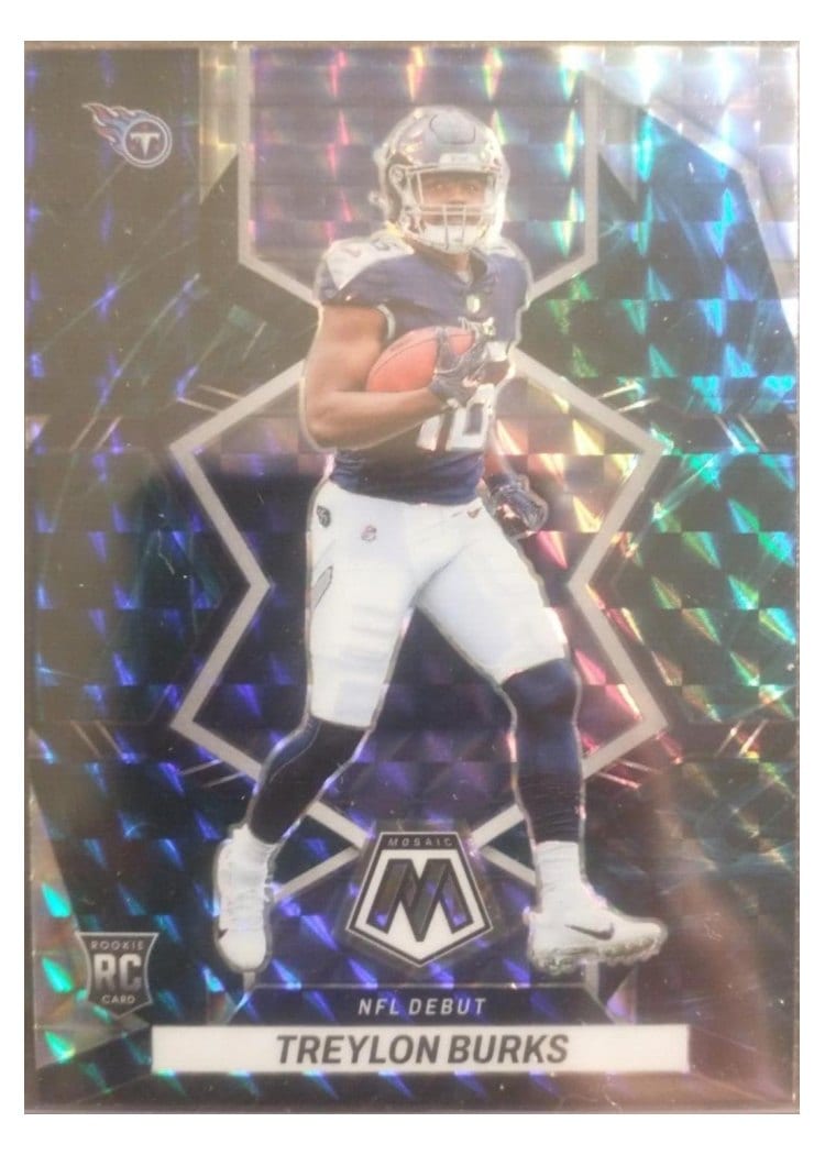 2022 Panini Mosaic Base Set Treylon Burks #279 card