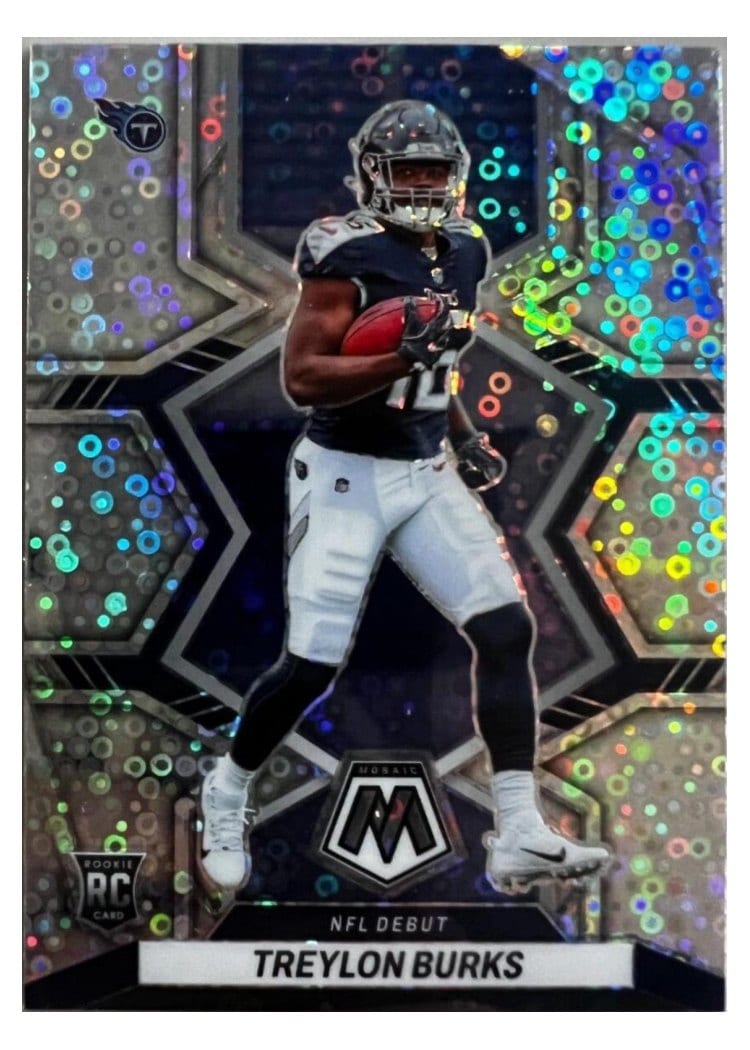 2022 Panini Mosaic Base Set Treylon Burks #279 card