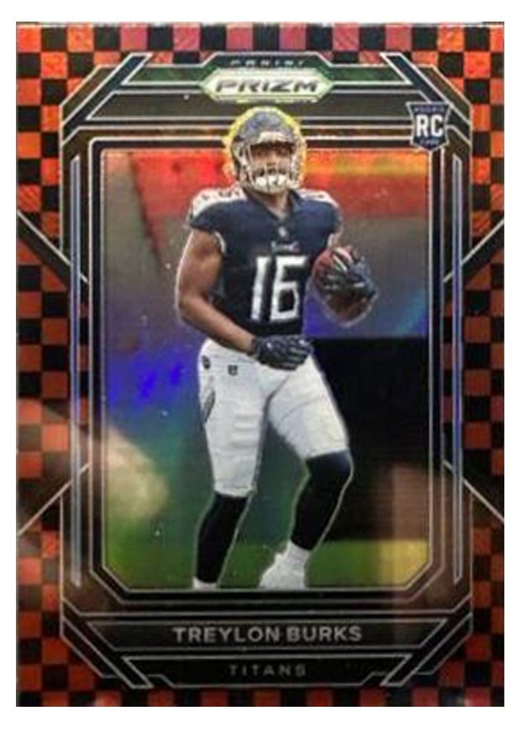 2022 Panini Prizm Base Set Treylon Burks #313 card