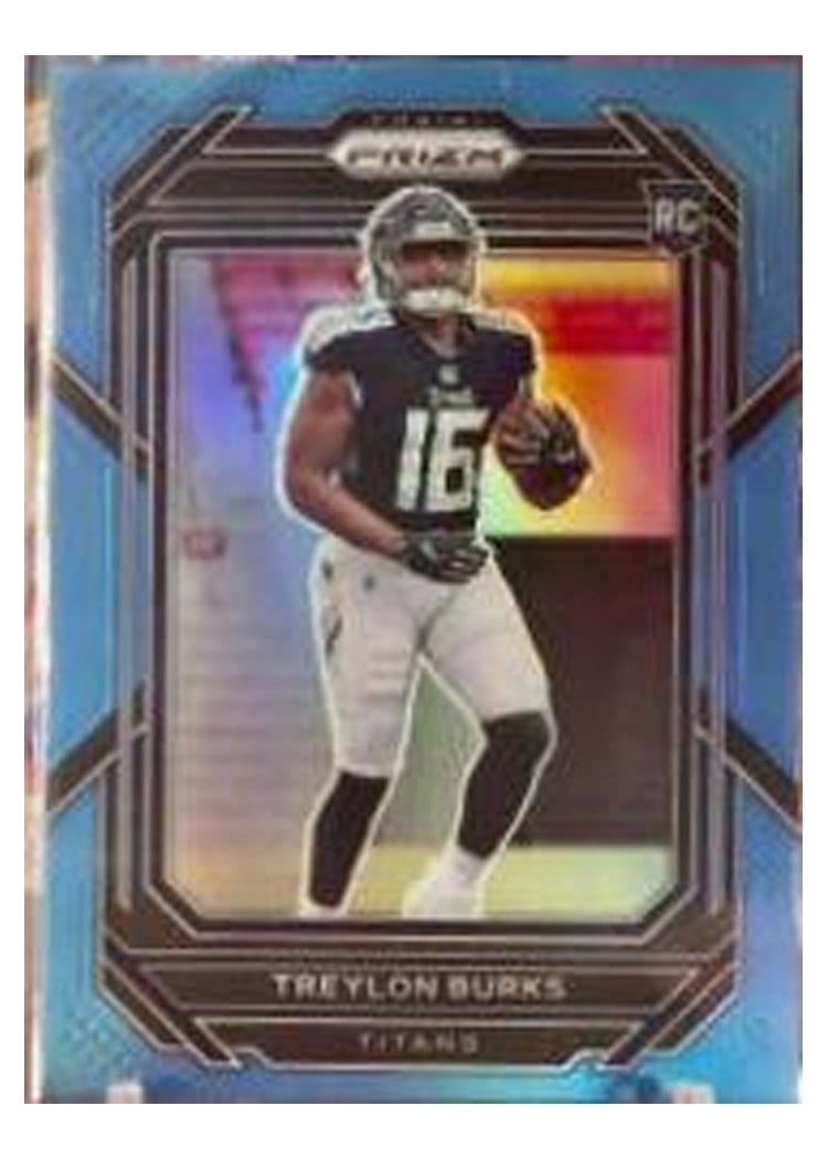2022 Panini Prizm Base Set Treylon Burks #313 card