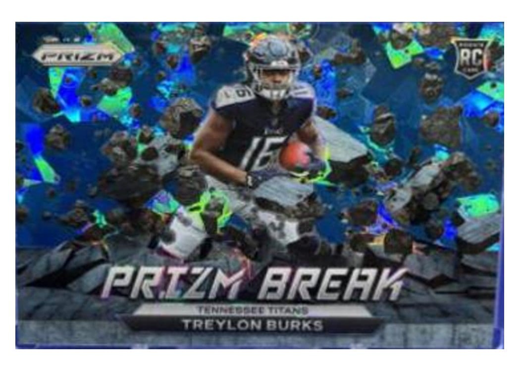 2022 Panini Prizm Base Set Treylon Burks #313 card