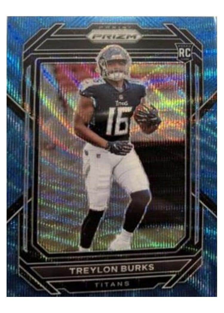 2022 Panini Prizm Base Set Treylon Burks #313 card