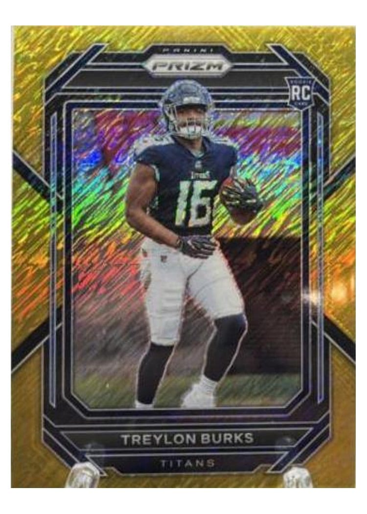 2022 Panini Prizm Base Set Treylon Burks #313 card