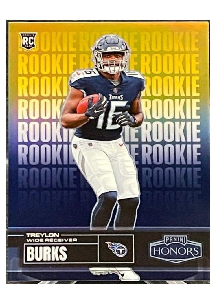 2022 Panini Prizm Base Set Treylon Burks #313 card