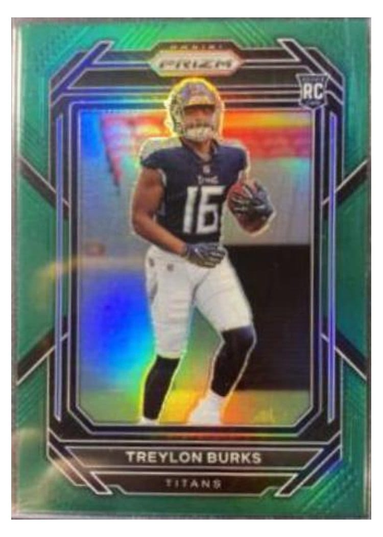 2022 Panini Prizm Base Set Treylon Burks #313 card