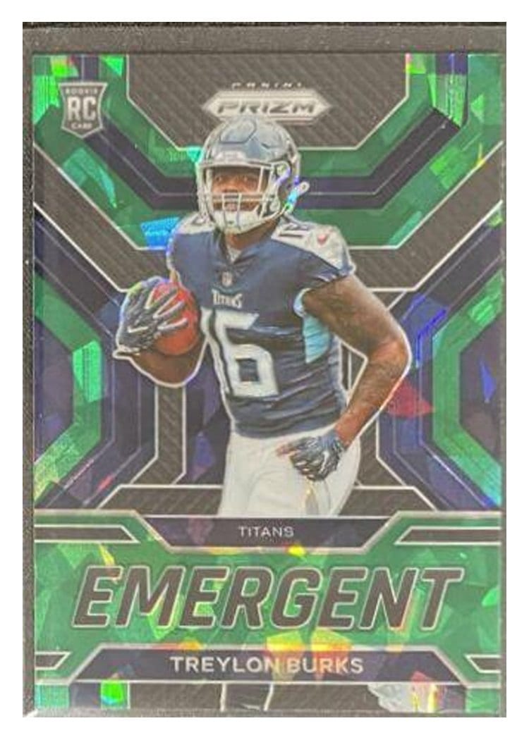 2022 Panini Prizm Base Set Treylon Burks #313 card