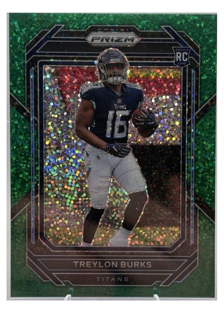 2022 Panini Prizm Base Set Treylon Burks #313 card