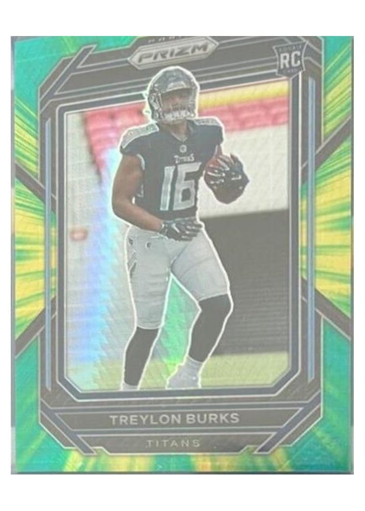 2022 Panini Prizm Base Set Treylon Burks #313 card
